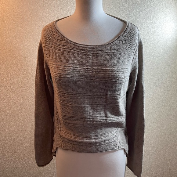 Moth Sweaters | Moth (Anthropologie) Size Large Wool Blend Light Brown Sweater Rn66170 Ca32054 | Color: Brown | Size: L | Pm-23994775's Closet
